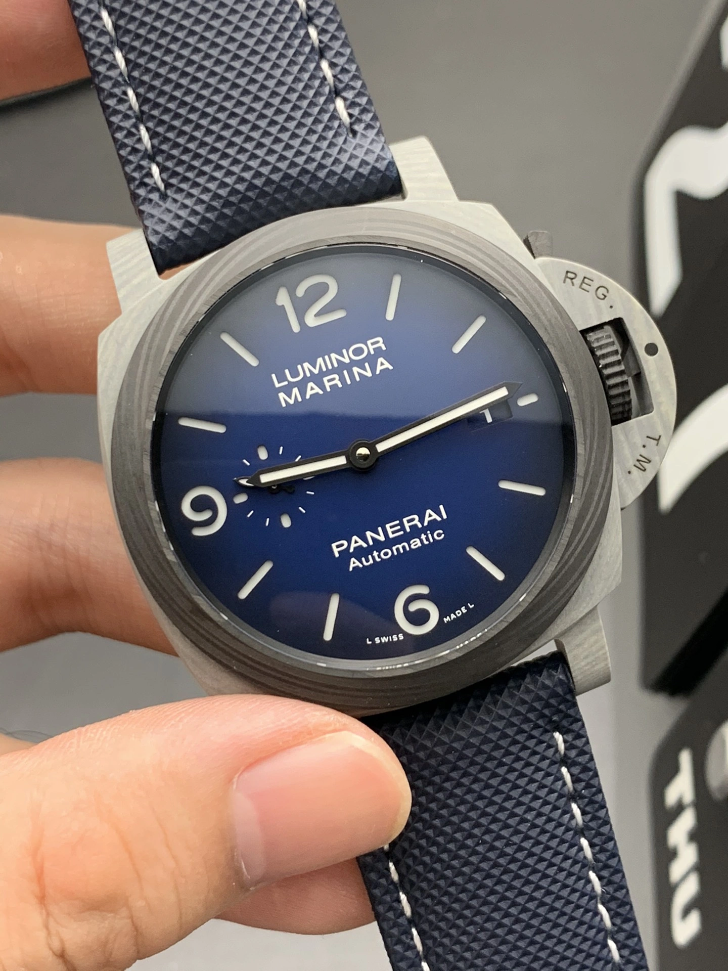 CBD Factory Panerai Luminor Marina Fibratech™ 44mm PAM01663 1:1 Super Clone – DDP.9010 Movement MoistureWicking 388